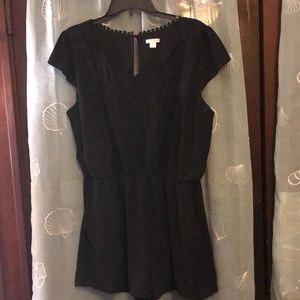 Black romper
